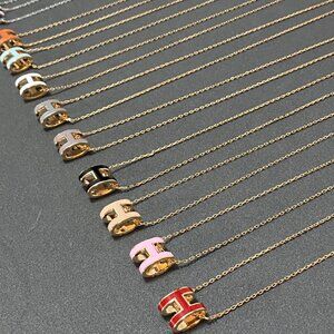 Eternal Embrace: Handcrafted Gold Pendant with Personalized Initials & Timeless